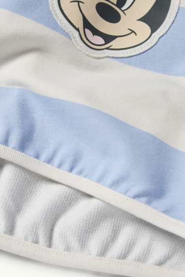 Bebés niñas - Minnie Mouse - sudadera para bebé - de rayas - azul / crema