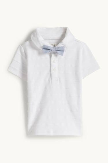 Nadó nen - Conjunt per a nadó - 3 peces - blau/blanc