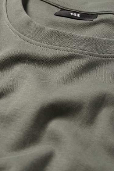 Hommes - T-shirt - relaxed fit - vert