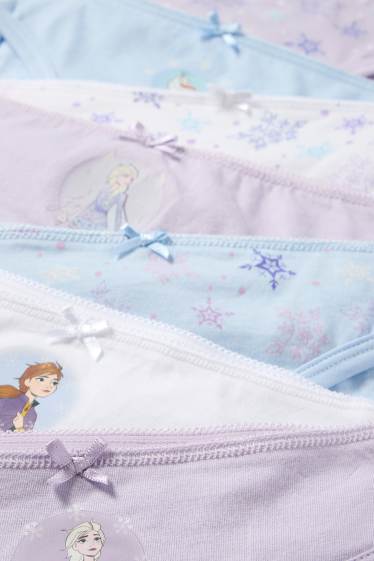 Kinder Mädchen - Multipack 7er - Die Eiskönigin - Slip - hellviolett