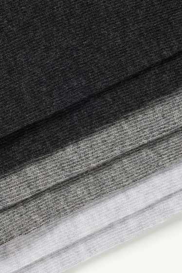 Bărbați - Multipack 7 perechi - șosete sub gleznă - gri închis / gri deschis