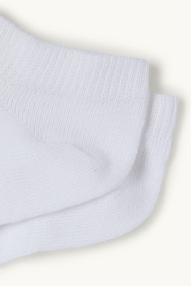 Bărbați - Multipack 7 perechi - șosete sub gleznă - alb