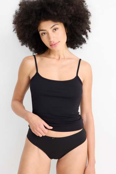 Femmes - Lot de 3 - culottes - bleu clair