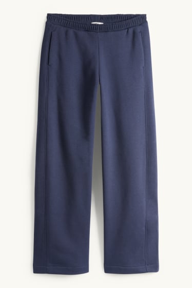 Dámské - Teplákové kalhoty - tmavomodrá