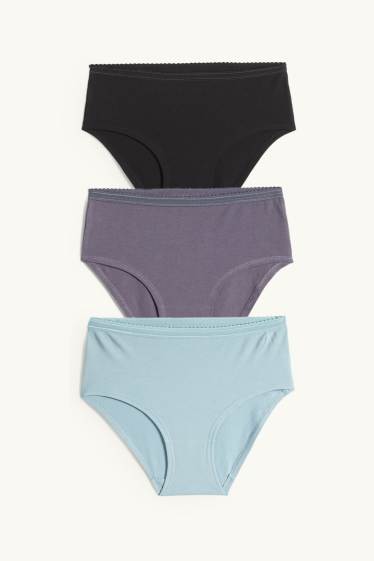 Dona - Paquet de 3 - calces - negre