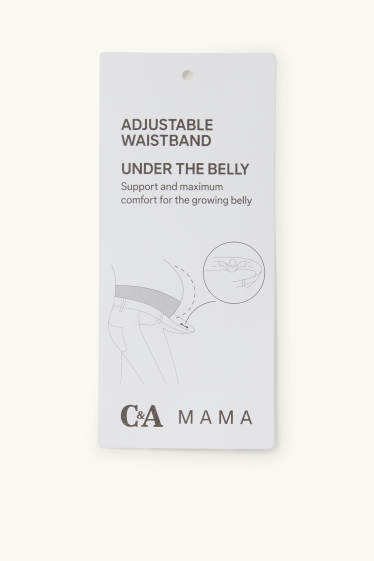 Femmes - Pantalon de grossesse - coupe relax - vert clair