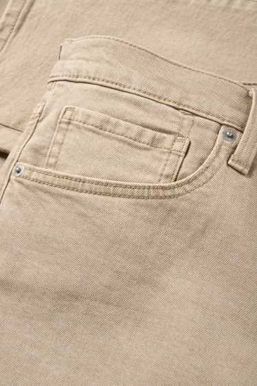 Hommes - Regular jean - beige clair