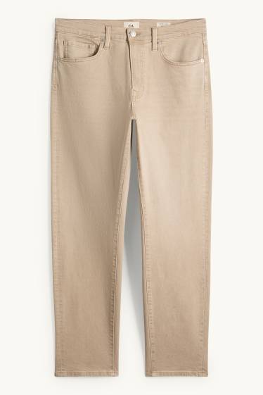 Hommes - Regular jean - beige clair