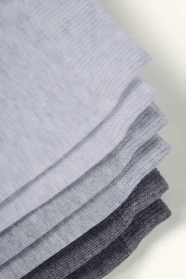 Femei - Multipack 3 perechi - șosete - gri deschis melanj