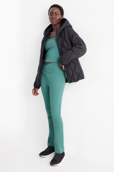 Damen - Sport-Leggings - türkis