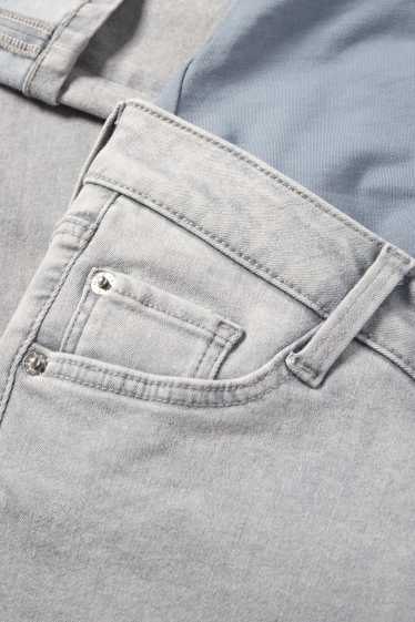 Damen - Umstandsjeans - Straight Jeans - helljeansgrau