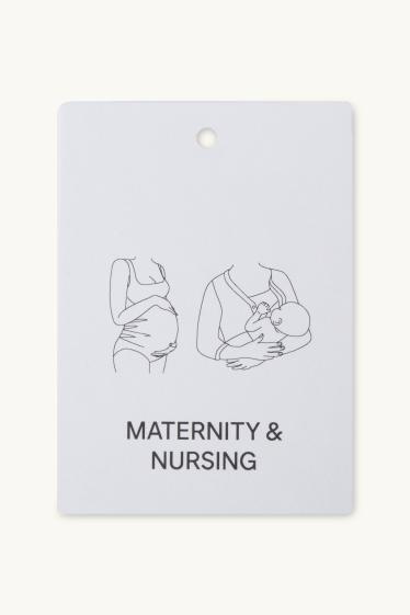 Women - Nursing blouse - black