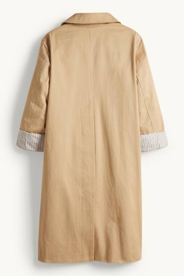 Damen - Mantel - beige