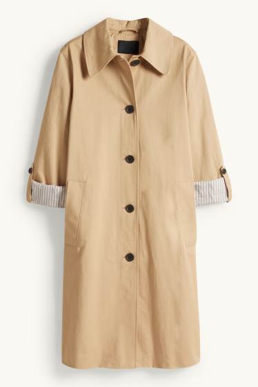 Damen - Mantel - beige