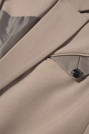 Femmes - Blazer - relaxed fit - beige