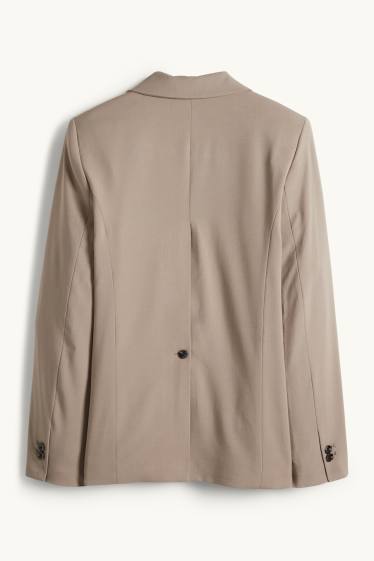 Femmes - Blazer - relaxed fit - beige