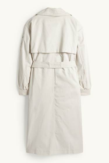Femmes - Trench - beige clair