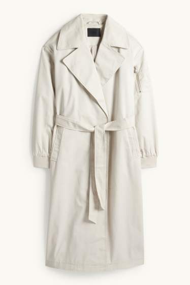 Femmes - Trench - beige clair