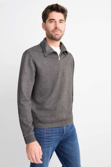Men - Sweatshirt - dark gray