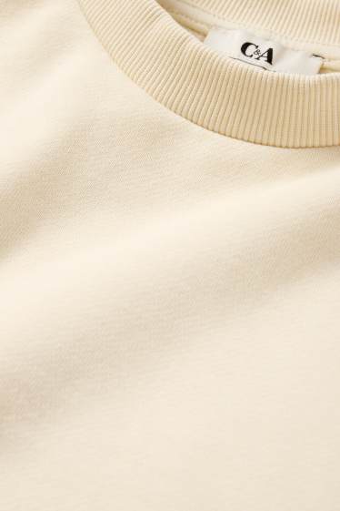 Damen - Sweatshirt - hellbeige