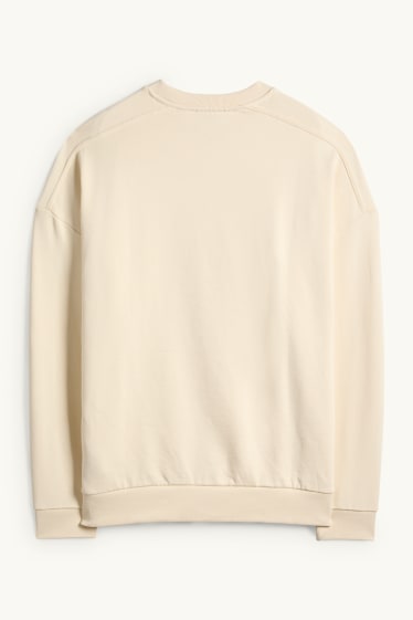 Damen - Sweatshirt - hellbeige
