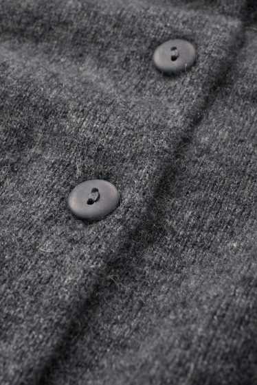 Dona - Jaqueta de punt de caixmir - gris