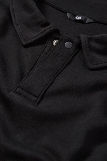 Herren - Poloshirt - Regular Fit - schwarz