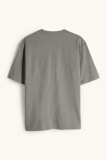 Hommes - T-shirt - relaxed fit - vert