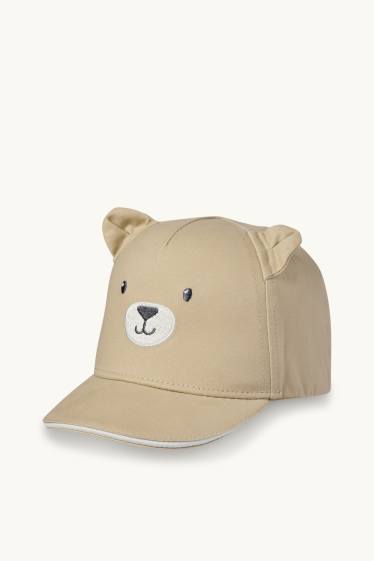 Baby: jongens - Teddybeer - babypetje - beige