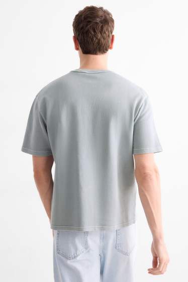 Hommes - T-shirt - relaxed fit - gris clair