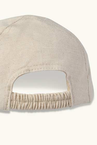 Baby: meisjes - Teddybeer - babypet - licht beige