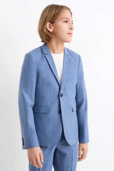 Bambini - Giacca coordinabile - elasticizzata - azzurro