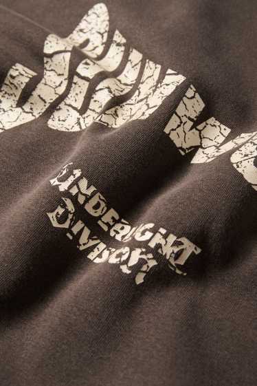 Herren - Oversized-Sweatshirt - braun