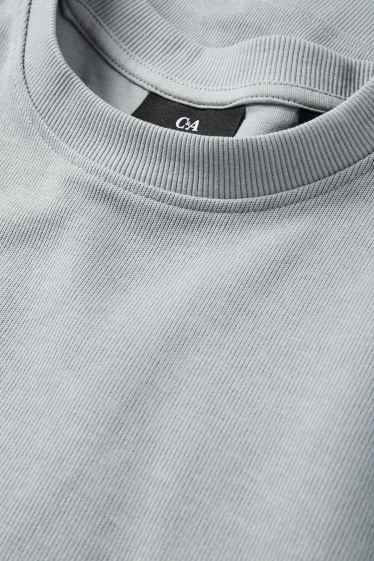 Bărbați - Tricou - relaxed fit - portocaliu / albastru deschis