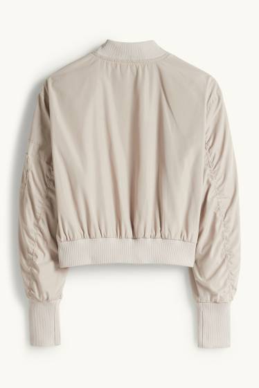 Donna - Giubbotto corto - beige