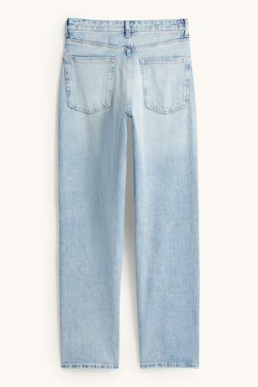 Dames - Straight jeans - high waist - LYCRA® - jeanslichtblauw