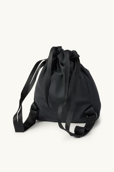 Donna - Zaino-borsa - nero