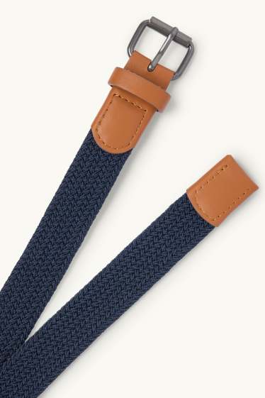 Kinder Jungen - Gürtel - dunkelblau
