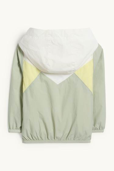 Baby Boys - Baby jacket - water-repellent - white / green