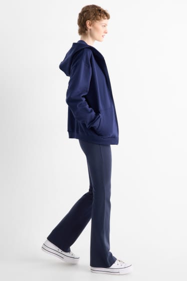 Dames - Flared legging - donkerblauw