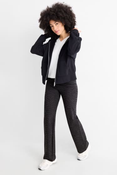 Donna - Confezione da 2 - leggings diritti - nero