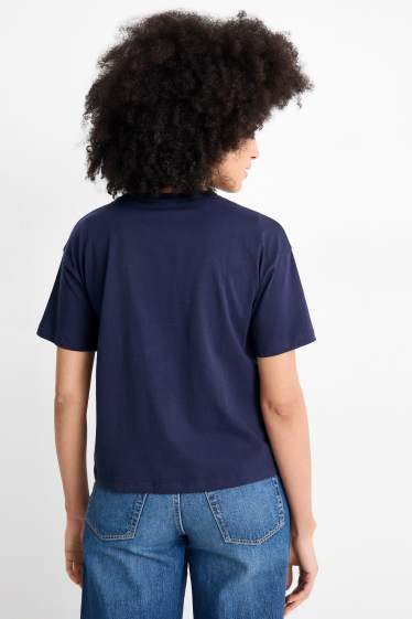 Femei - Tricou - relaxed fit - Peanuts - albastru închis