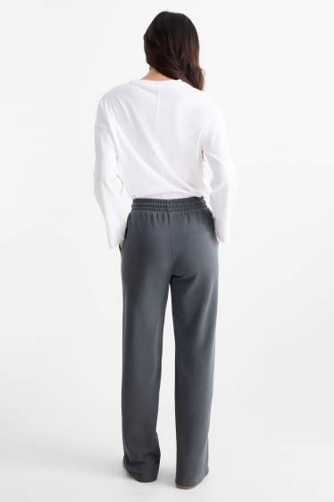 Donna - Pantaloni sportivi - grigio scuro