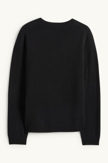 Femmes - Pull en cachemire - noir