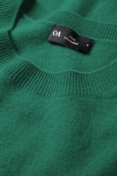 Women - Cashmere jumper - green