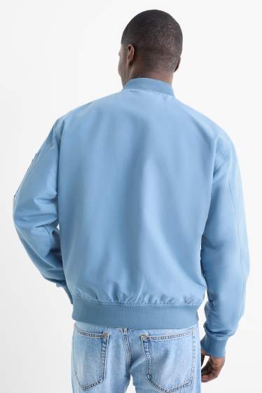 Uomo - Giacca bomber - blu