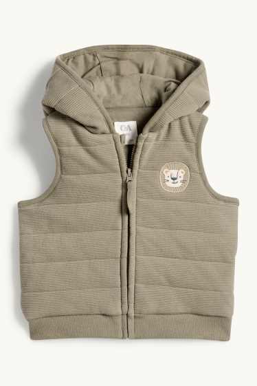 Miminka - chlapci - Lev - outfit pro miminka - 3dílný - khaki