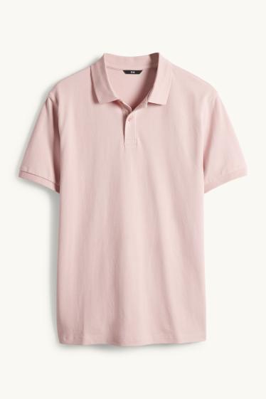 Home - Polo - regular fit - rosa