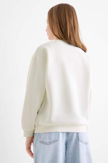 Kinder Mädchen - CapyFun - Sweatshirt - weiss