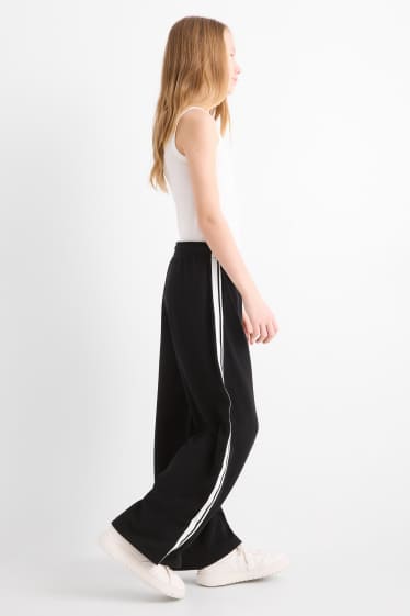 Kinderen: meisjes - Joggingbroek - zwart